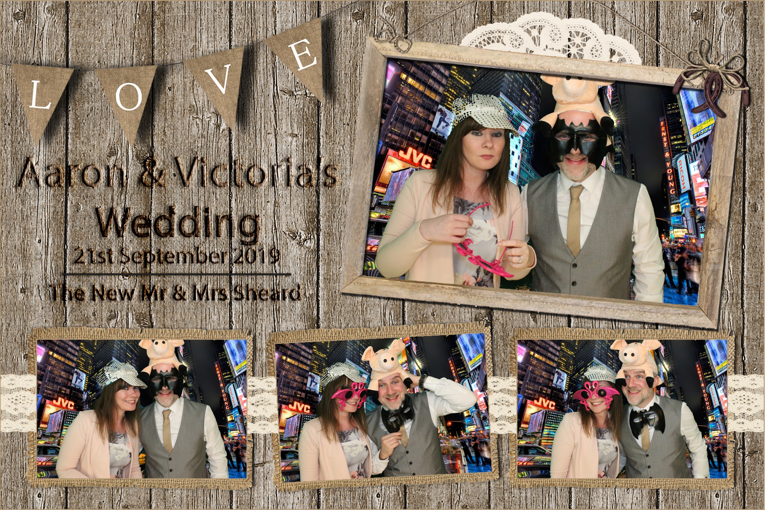 Aaron & Victoria's Wedding  | View more photos from the event at images.mobile-photo-booth.com/u/MobilePhotoBoothUK/Aaron-Victorias-Wedding